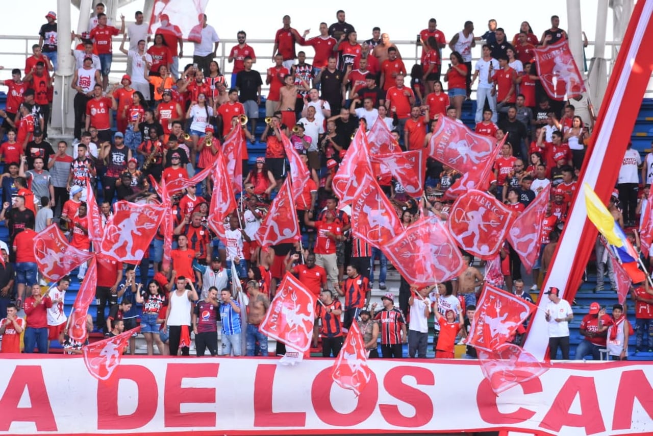 Imagen del partido entre América de Cali e Internacional de Bogotá por la fecha 1 del primer semestre de la Liga Colombiana 2026.