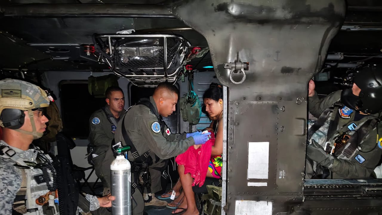 Bebé herido por disparo en Chocó fue evacuado en helicóptero hacia Antioquia