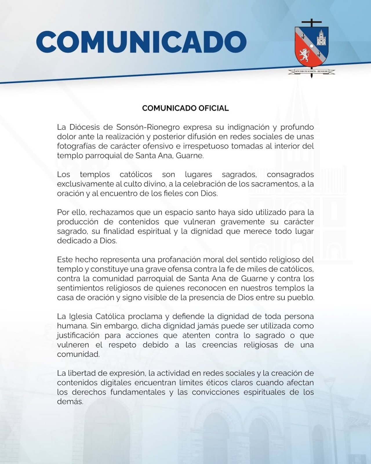 Aida Cortés polémica iglesia