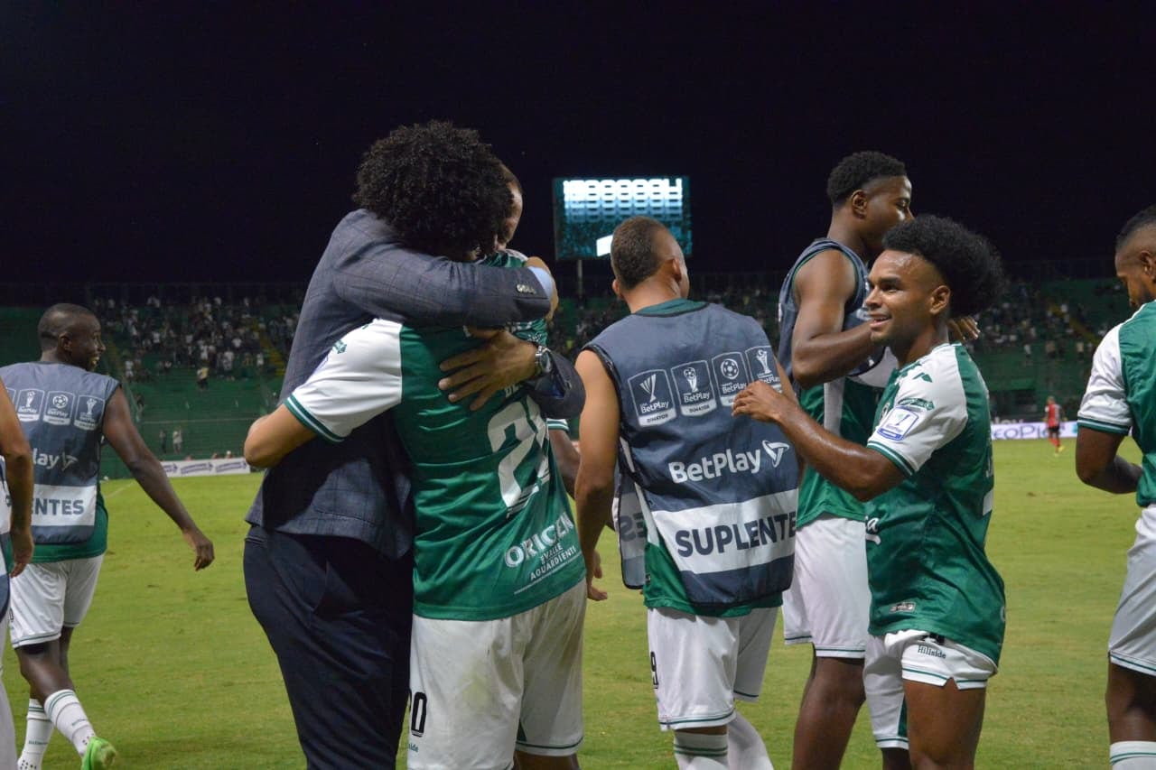Momento del partido entre Deportivo Cali y Cúcuta Deportivo por la fecha 11 del segundo semestre de la Liga Colombiana 2026.