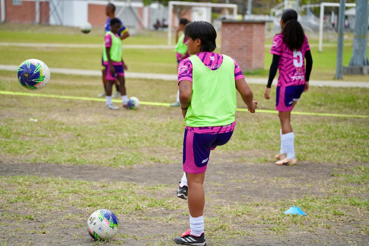 Entrenamiento de Internacional de Palmira Femenino.