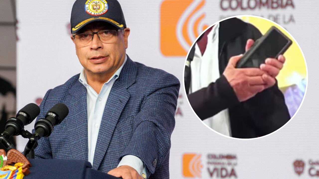 Gustavo Petro celular