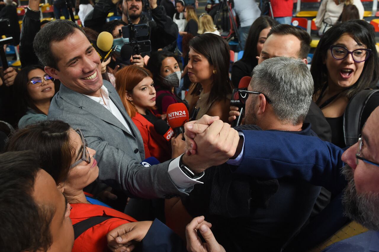 Juan Guaidó, expresidente interino de Venezuela.