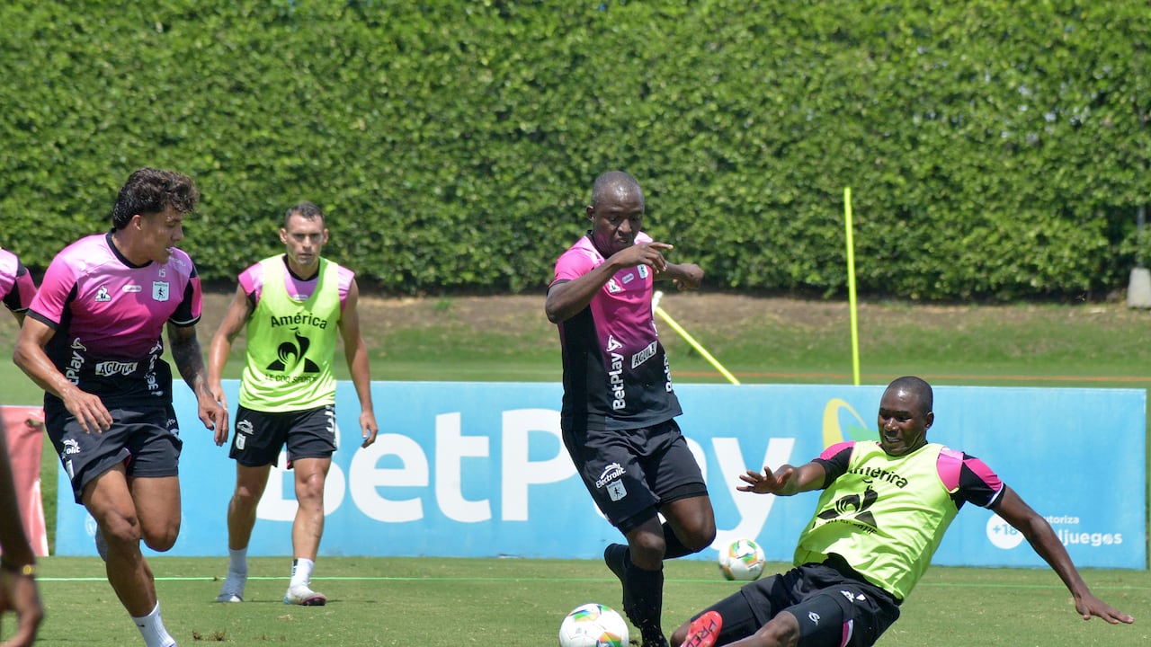 Entrenamiento América de Cali.