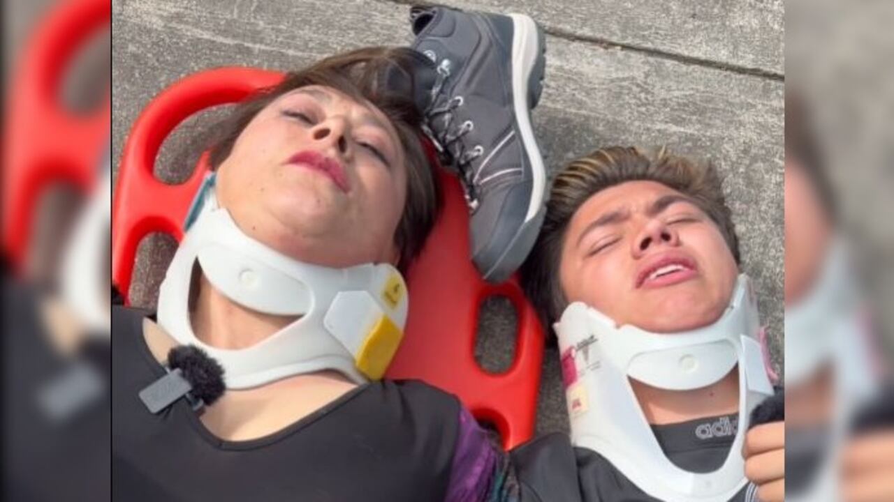 Alina Lozano y Jim Velásquez mostraron un incómodo momento a sus seguidores.