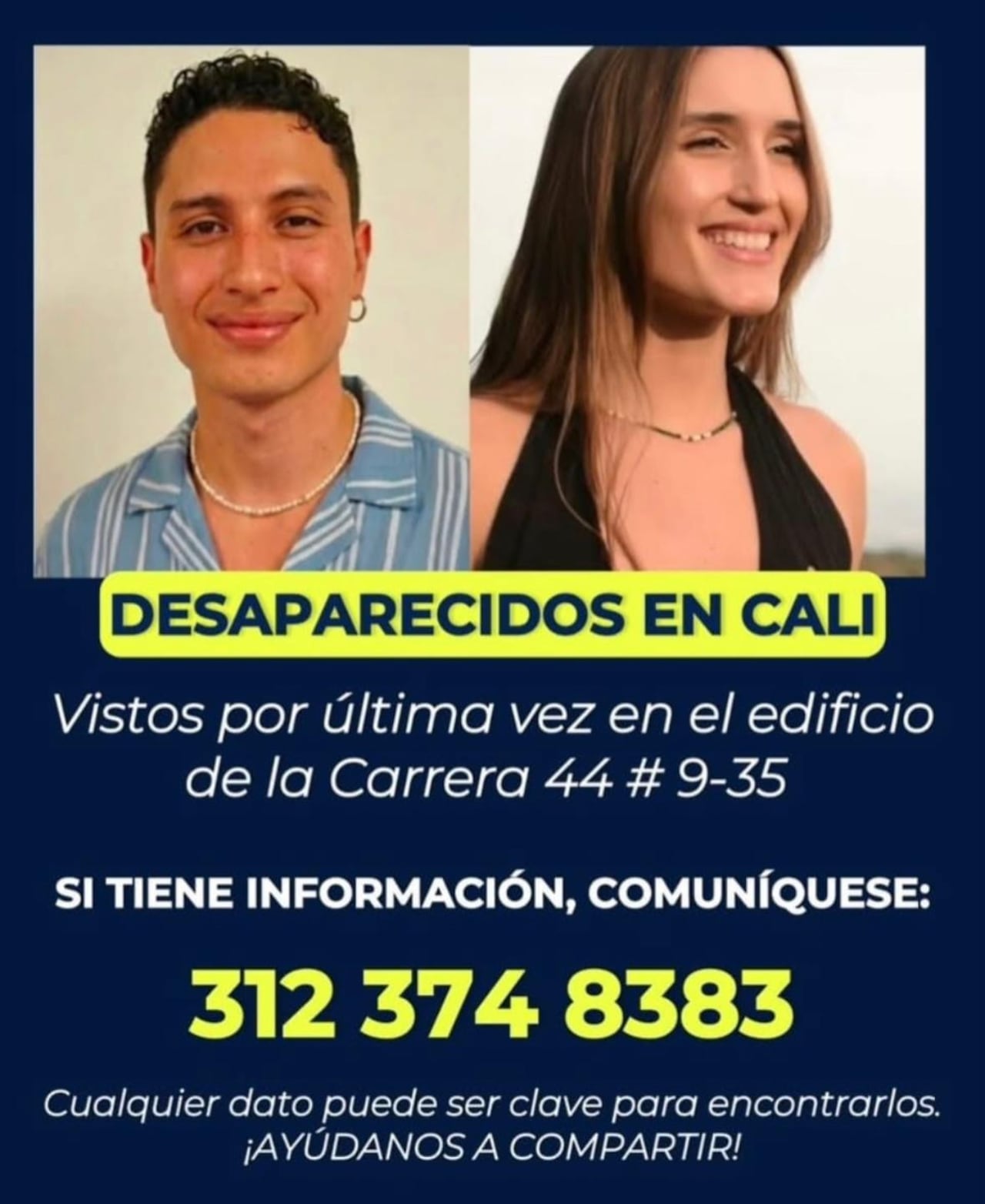 Juan David Cano Pabón y Catalina Ortiz Echeverry.