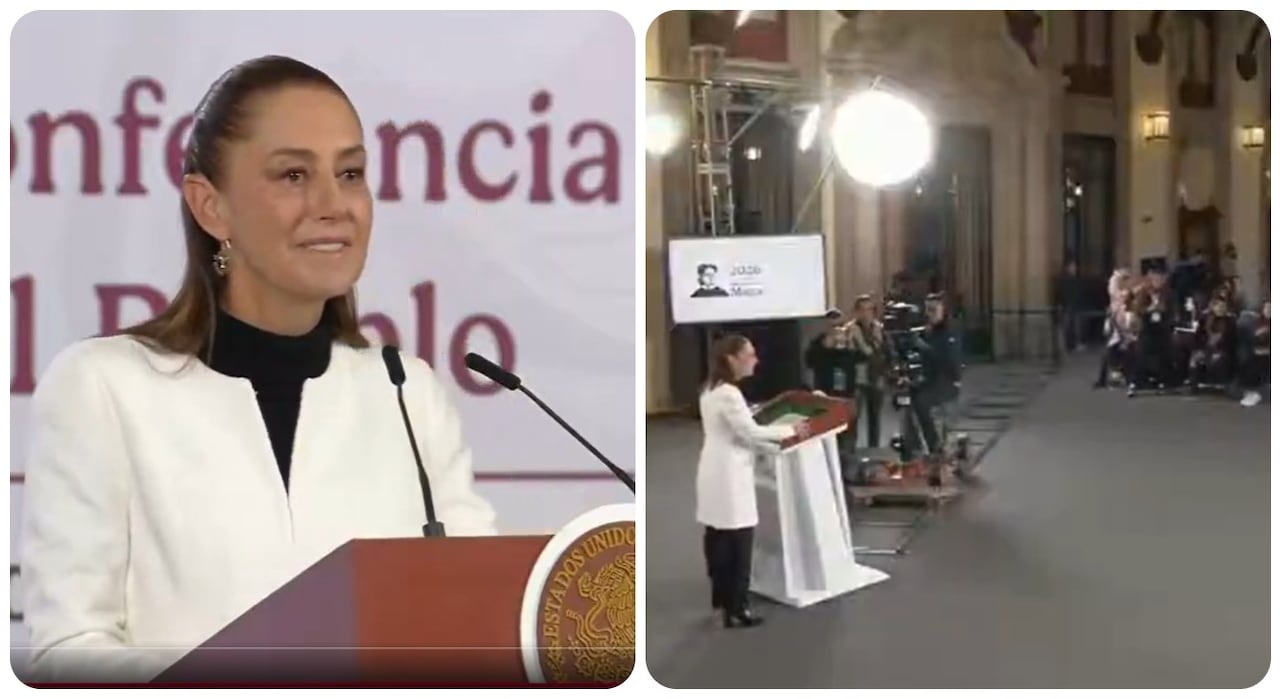 Claudia Sheinbaum detiene transmisión matutina por sismo