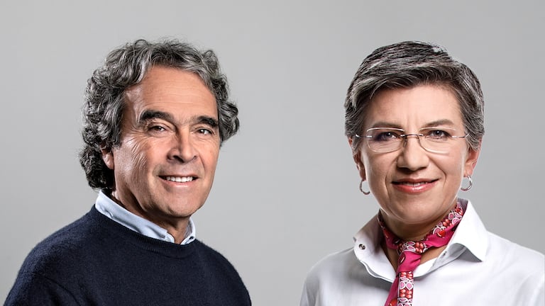Sergio Fajardo y Claudia López