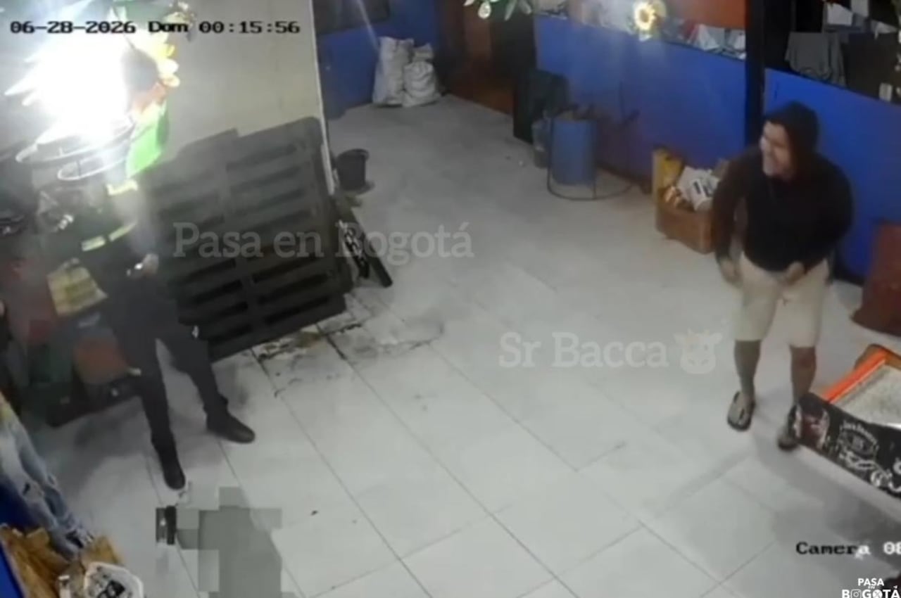 La víctima recibió el impacto de bala a la altura del pecho.