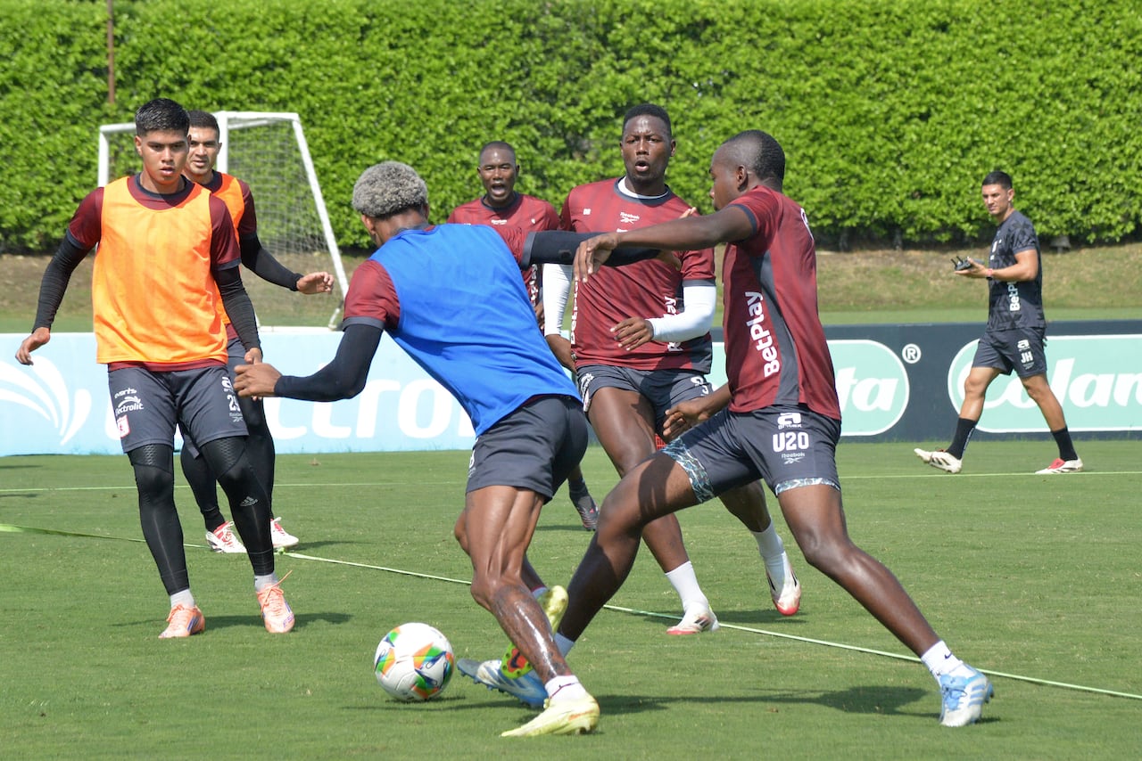 Entrenamiento América de Cali Liga Betplay I 2026.