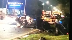 En el hecho murió una mujer.