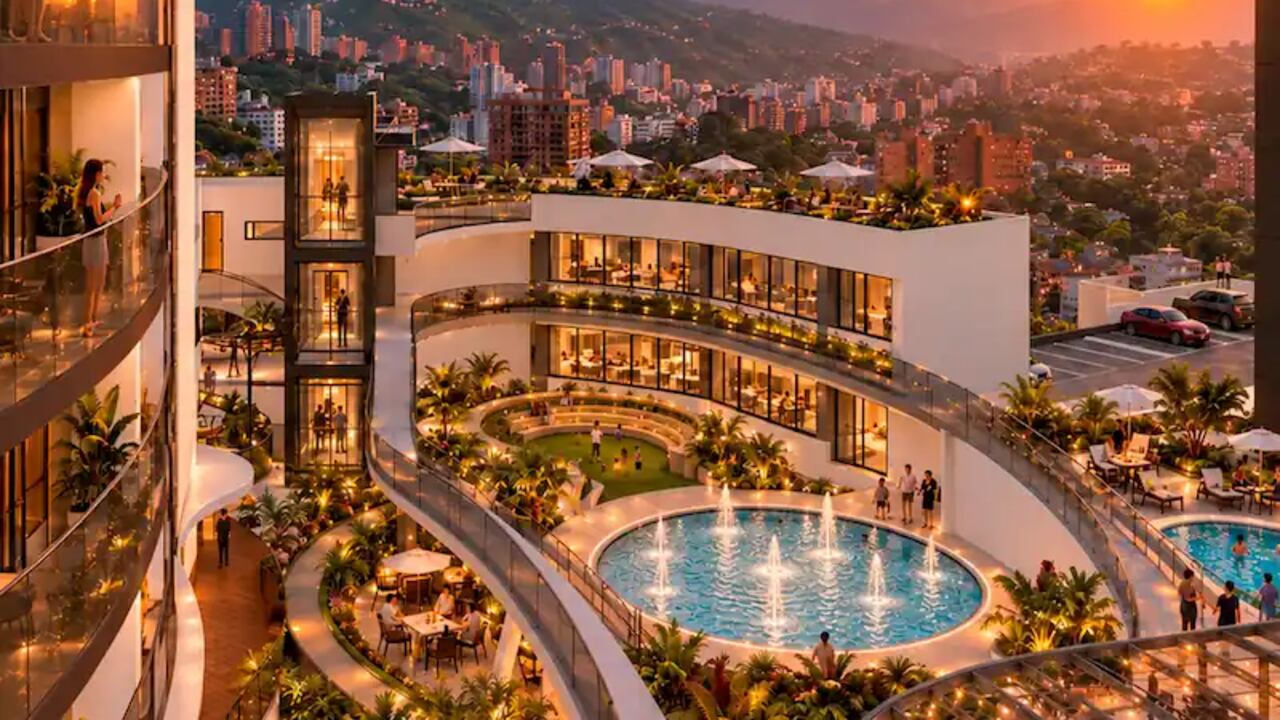 Este es el render del proyecto Lumina Normandía, que estará ubicado en el barrio Normandía (calle 7 Oeste # Av. 2 Oeste-100). En su primera etapa se lanzarán dos torres de 15 pisos.