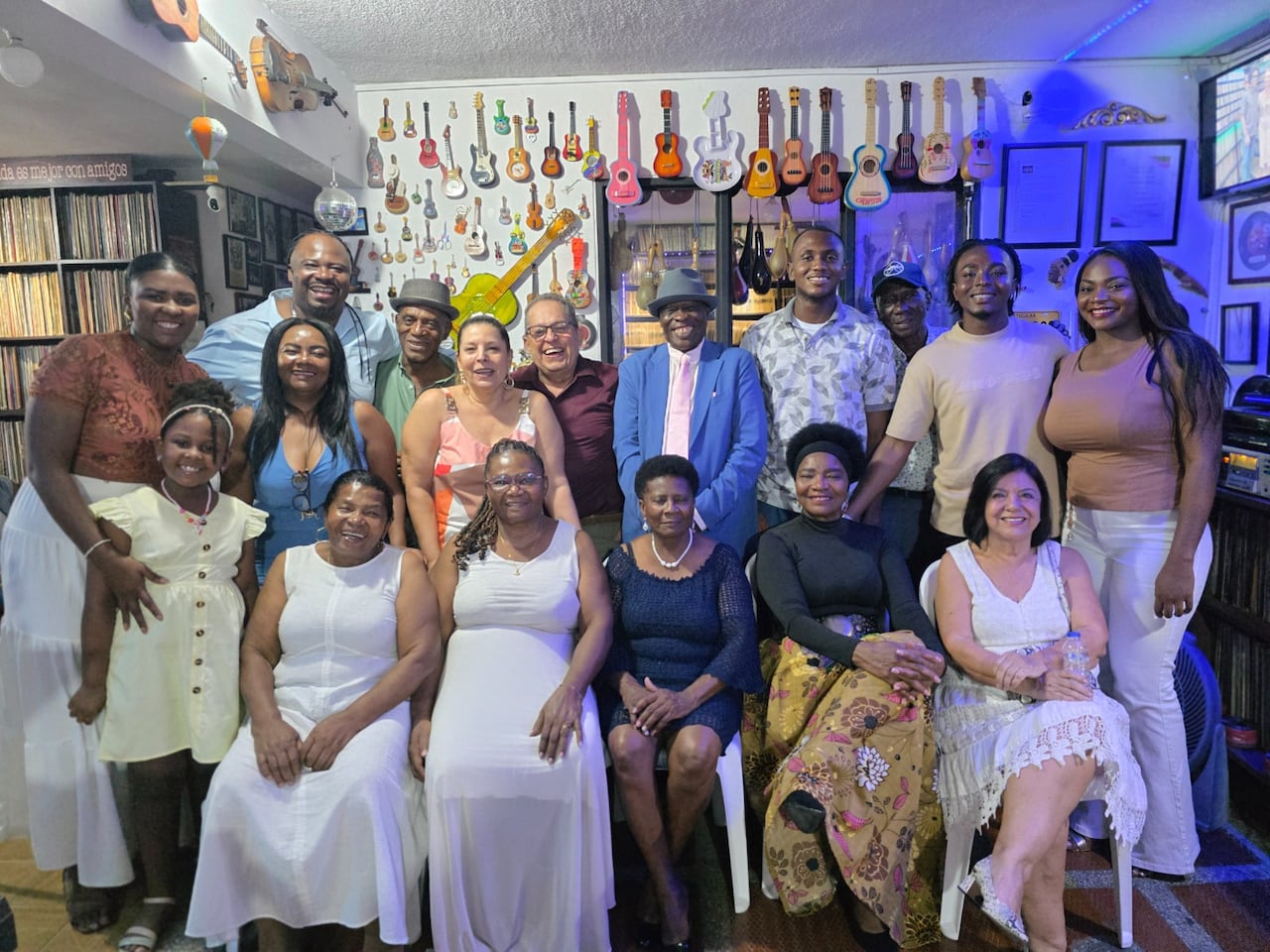 Charli Zapata estuvo en el Museo Planeta Salsa.