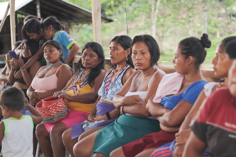 "Desde Guapi visitamos a la comunidad indígena Eperara Siapidara de los resguardos Nuevo Bellavista y El Partidero, fortaleciendo sus usos, costumbres y formas de organización. Reafirmamos el compromiso con su autoridad ancestral, el gobernador del resguardo y con la garantía plena de sus derechos étnicos", confirmó la secretaria de gobierno del Cauca, Maribel Perafán.