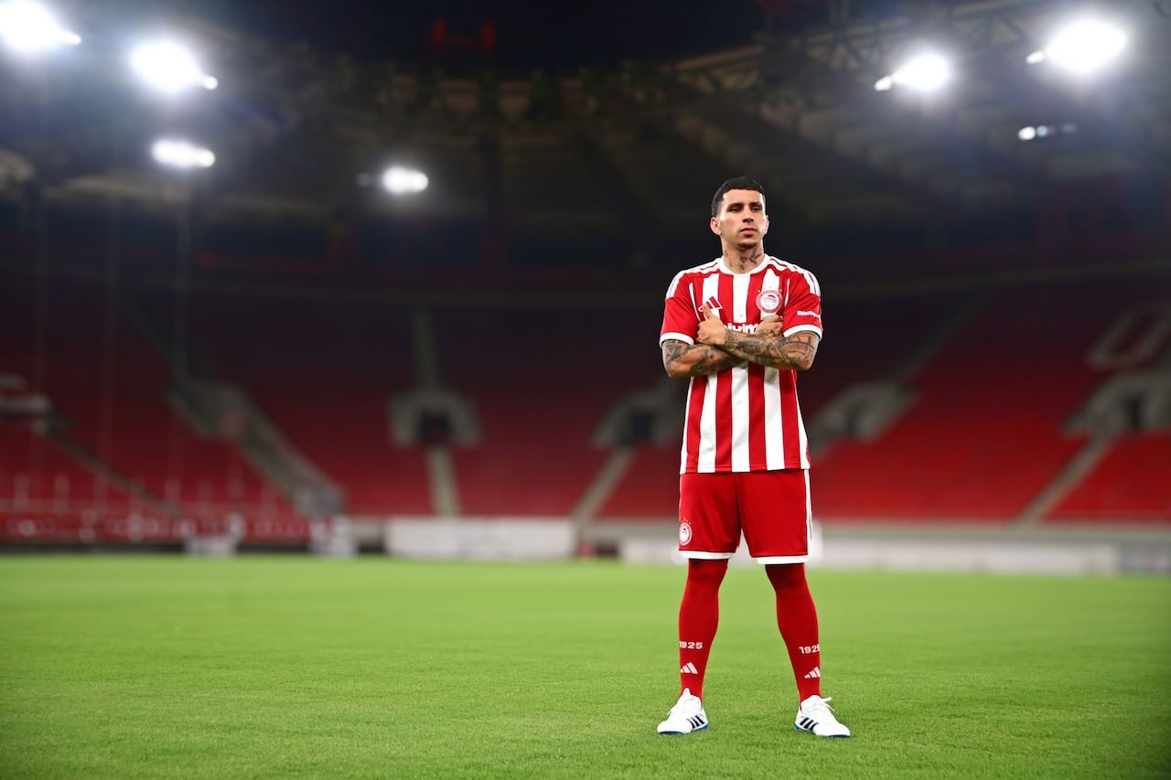 Gustavo Puerta espera ser protagonista con el Olympiacos.