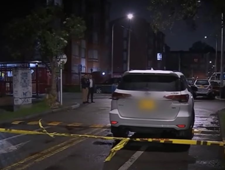 Balacera en Puente Aranda por intento de hurto a camioneta protegida en Bogotá