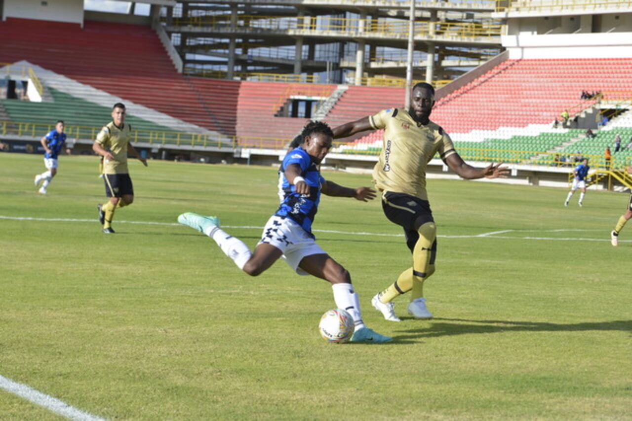 Imagen del partido entre Boyacá Chicó y Águilas Doradas por la fecha 14 de la Liga BetPlay 2023-ll