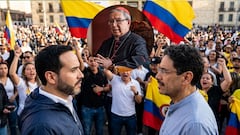 El cardenal Luis José Rueda pide oración por los candidatos Abelardo de la Espriella e Iván Cepeda.