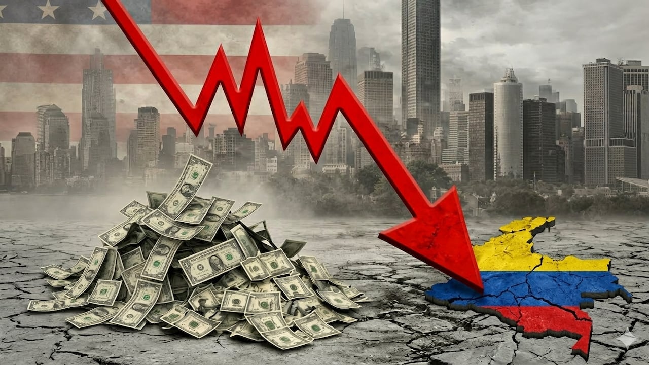 Caída de inversión de Estados Unidos en Colombia