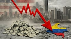 Caída de inversión de Estados Unidos en Colombia