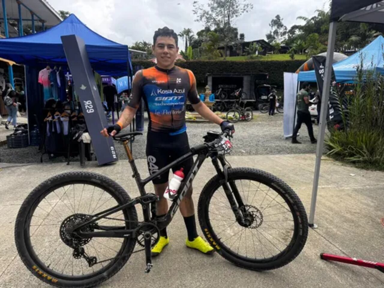 Uno de los representantes de Risaralda en el Campeonato Nacional de Gravel.