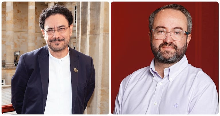 Iván Cepeda y Ciro Ramírez.