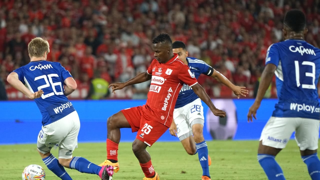 América Millonarios en el estadio Pascual Guerrero
