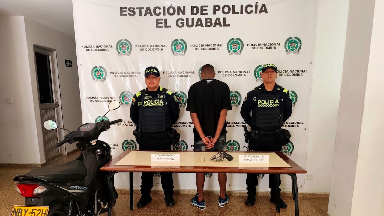 El hecho se dio por porte ilegal de arma de fuego.