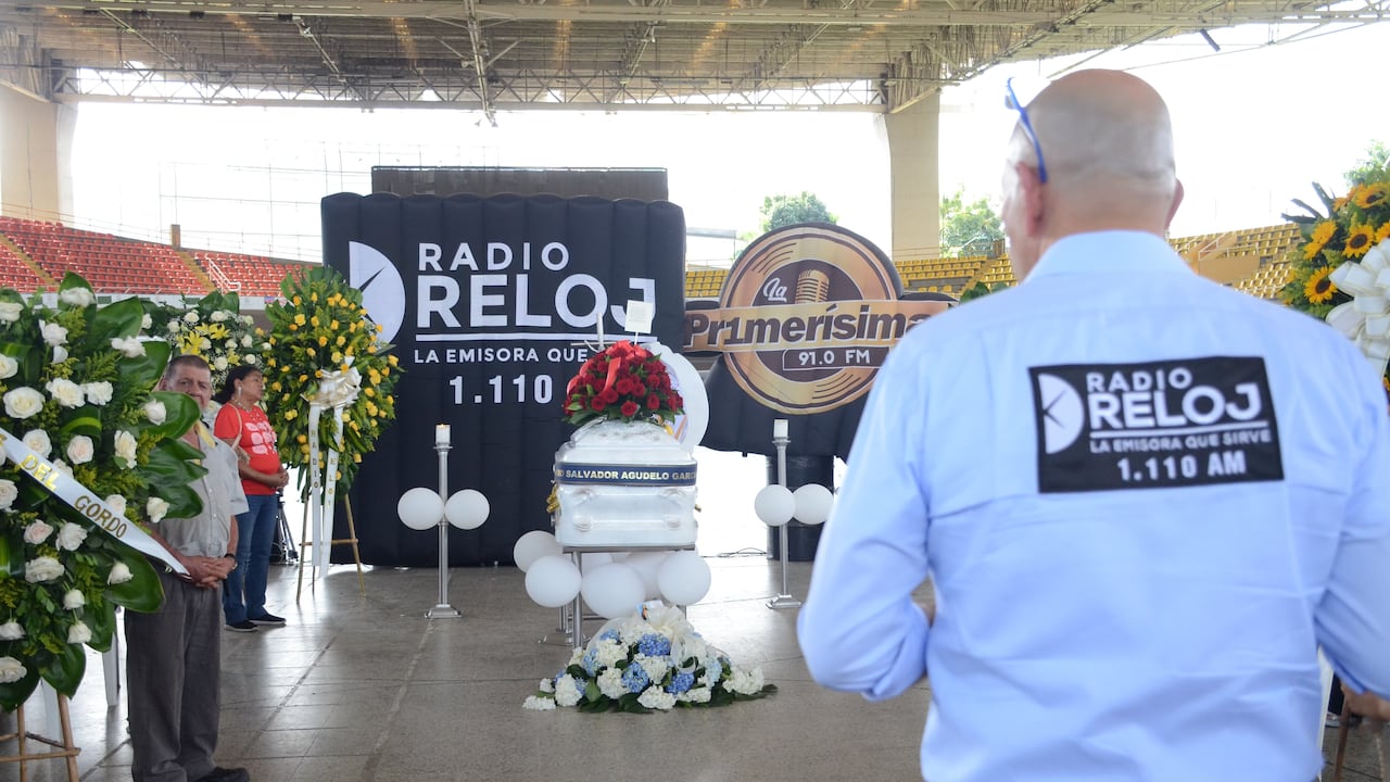 Velorio de Darío Agudelo Don Melo