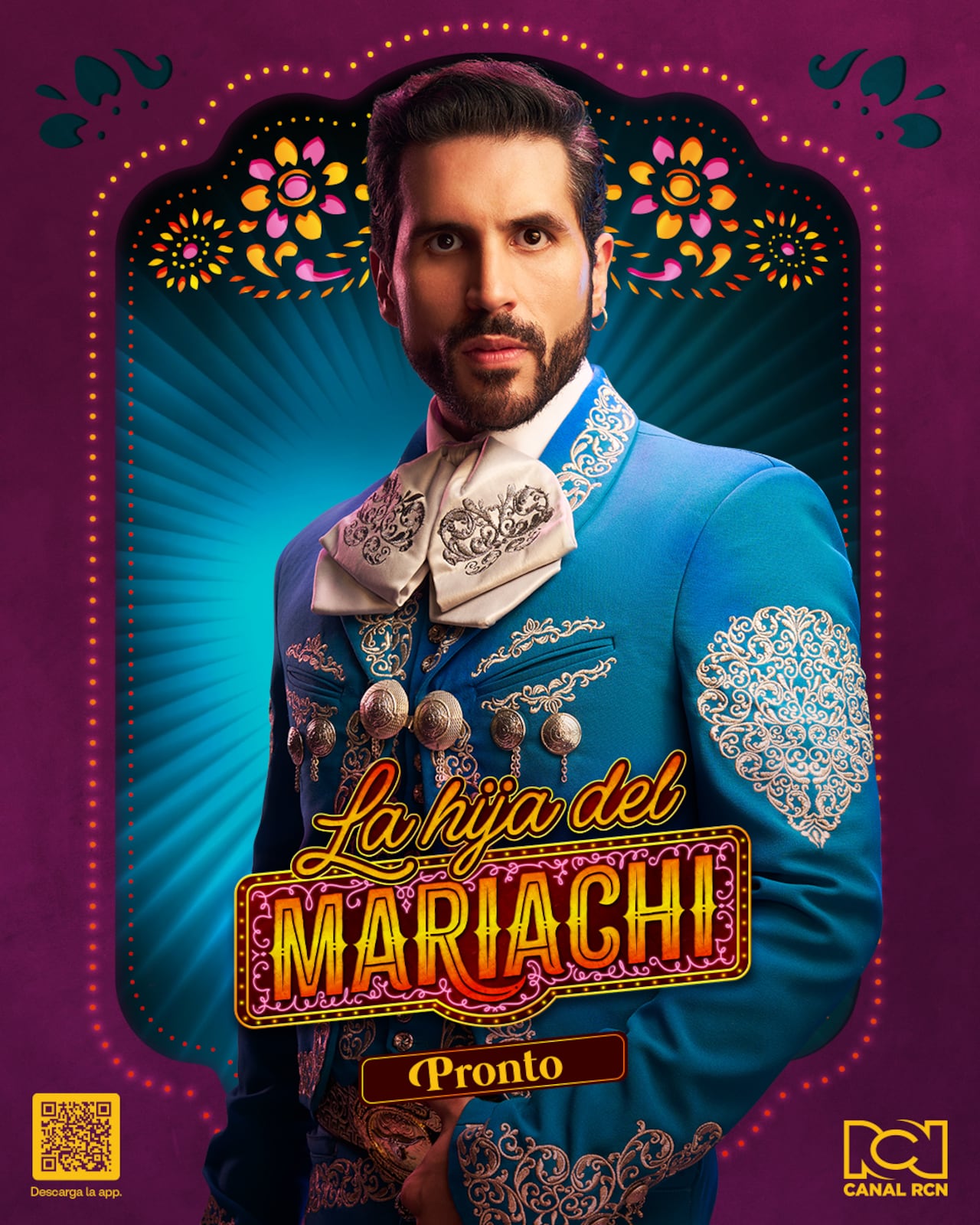 Brian Moreno interpreta a Manuel Rodríguez “El Coloso” en La Hija del Mariachi.