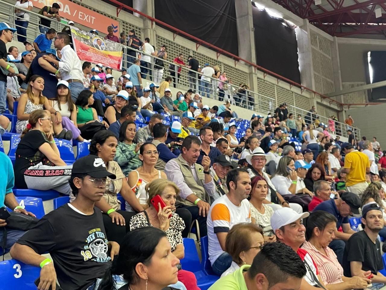 Este evento se realiza en el Coliseo Bicentenario.