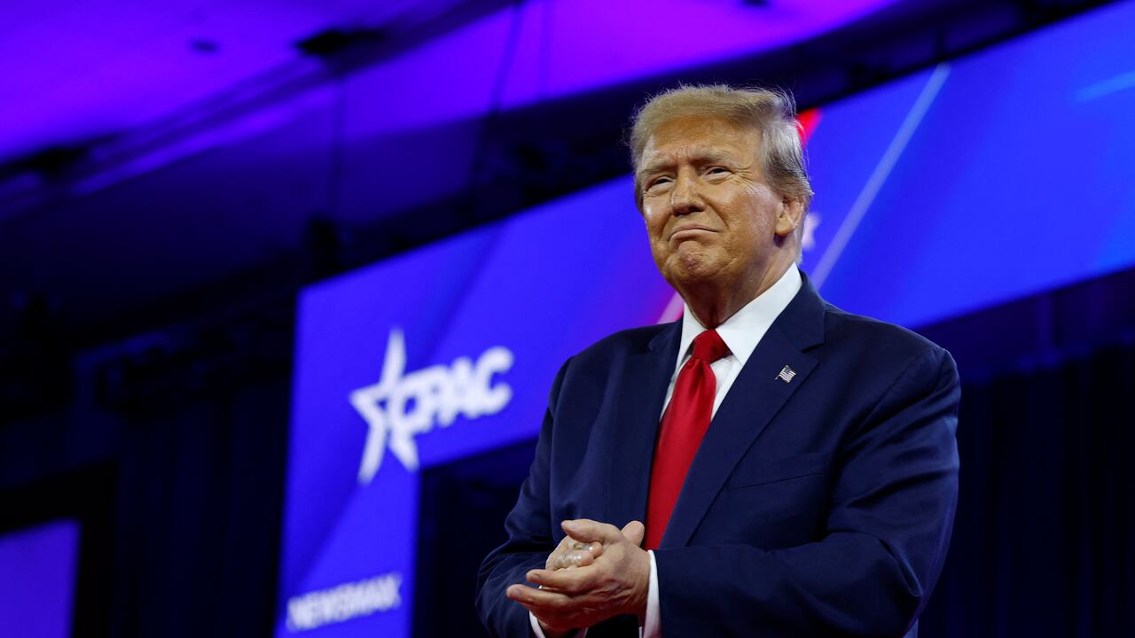 Donald Trump, habla en la Conferencia de Acción Política Conservadora (CPAC)