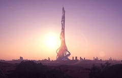 Esta es la imagen preliminar que se tiene del Rise Tower.