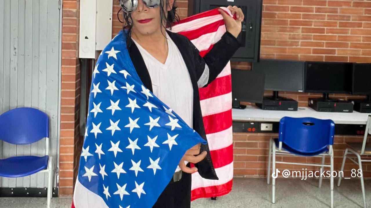 El Michael Jackson de Bogotá.