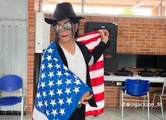 El Michael Jackson de Bogotá.