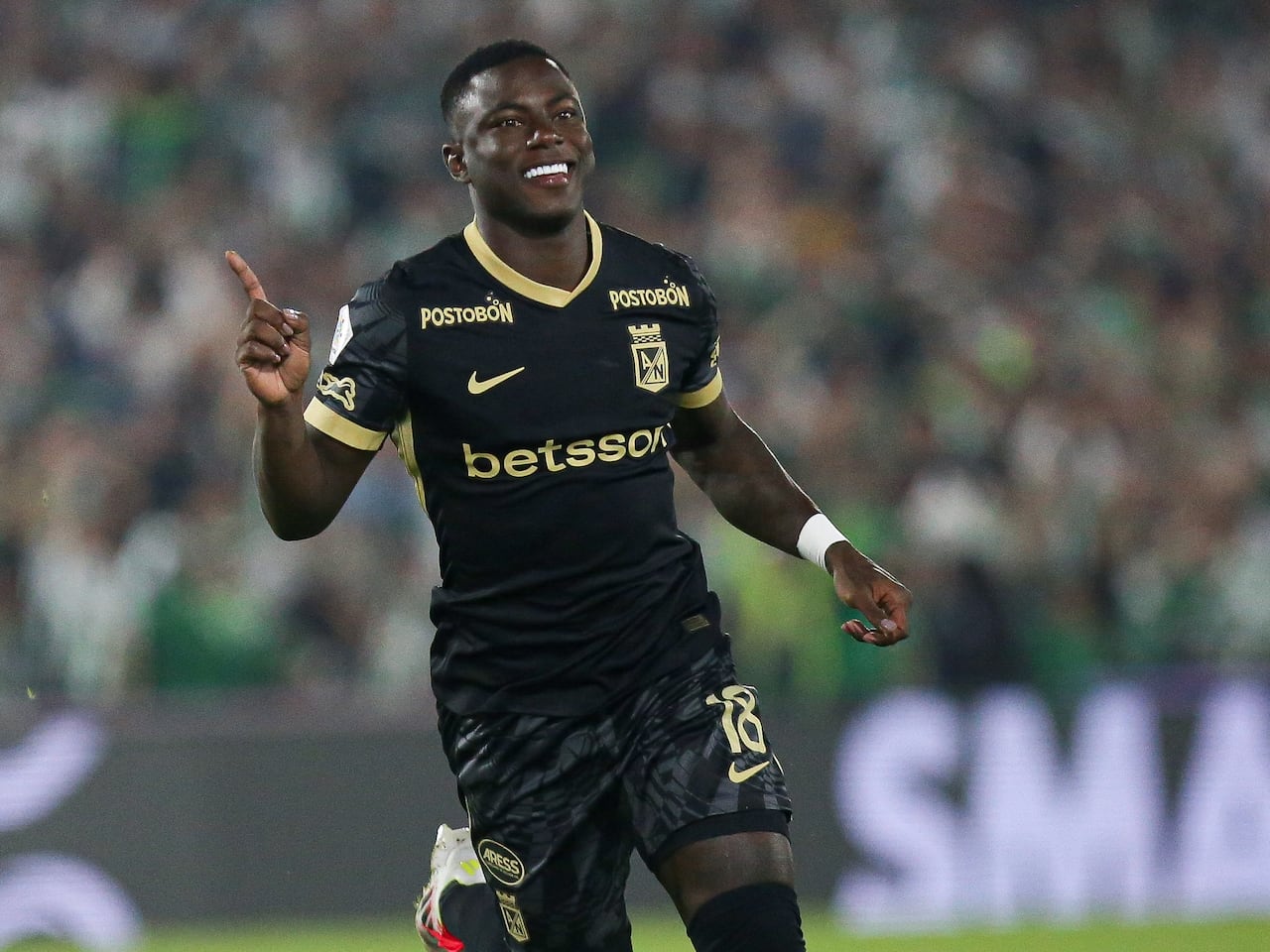 Bogotá. Marzo 04 de 2025. Fortaleza CEIF enfrenta a Atlético Nacional, por encuentro válido de la Liga BetPlay I 2025 de la fecha 7, en el estadio Nemesio Camacho El Campin. (Colprensa - Lina Gasca).