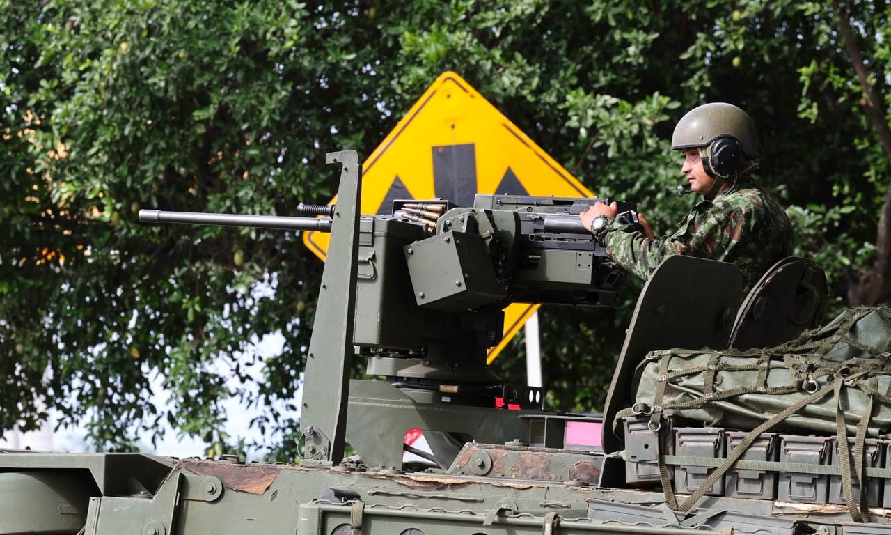 La Tercera Brigada del Ejército Nacional tiene en territorio un componente de vehículos blindados de combate LAV III en Cali.