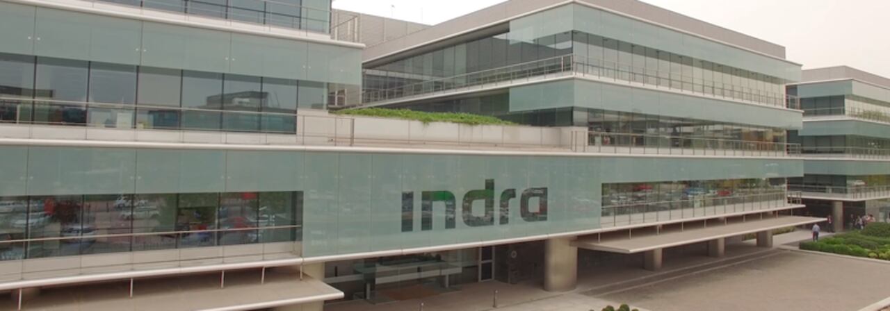 Multinacional Indra, sede en España.