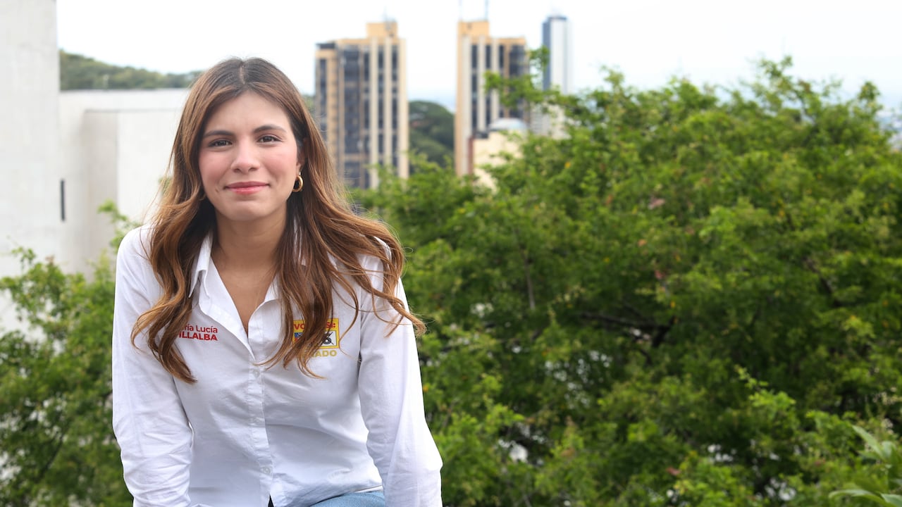 Candidata María Lucía Villalba