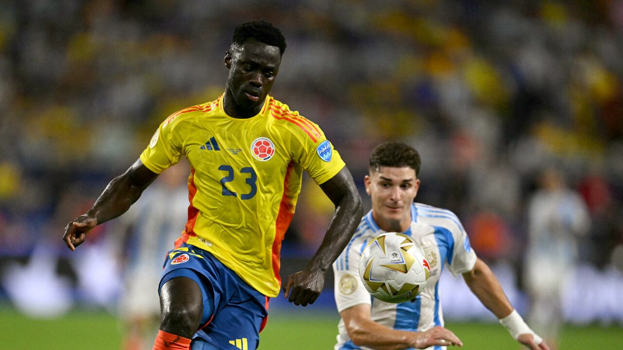 Dávinson Sánchez, defensa de Colombia.