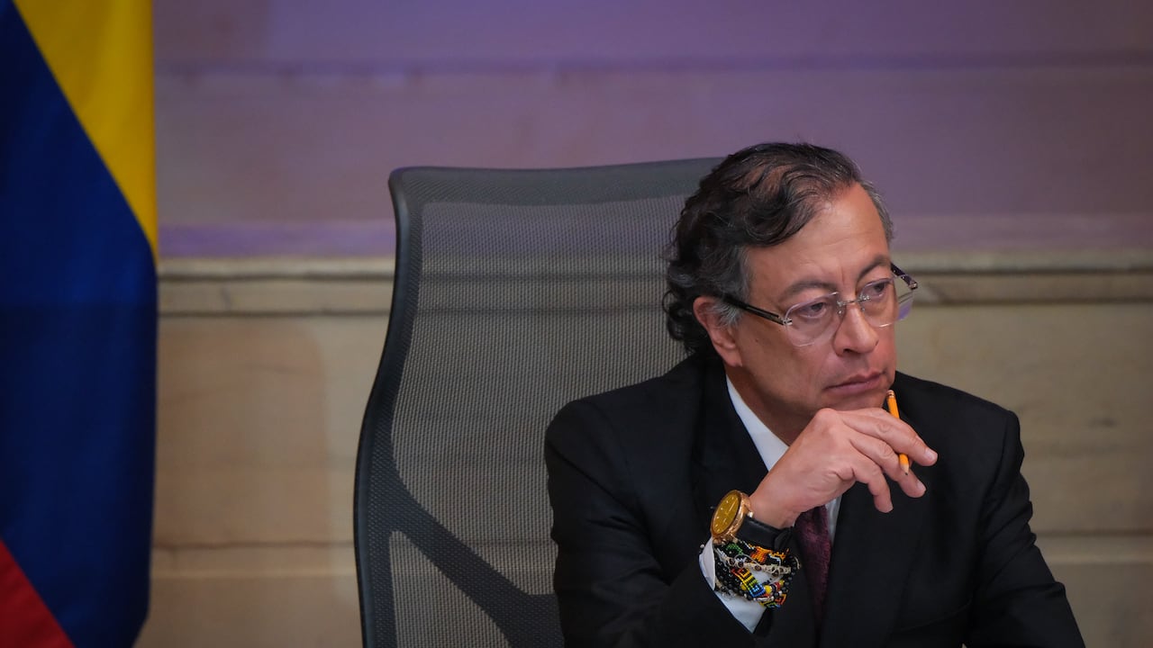 El presidente, Gustavo Petro, el 20 de julio de 2026 en el Congreso de la República, en Bogotá