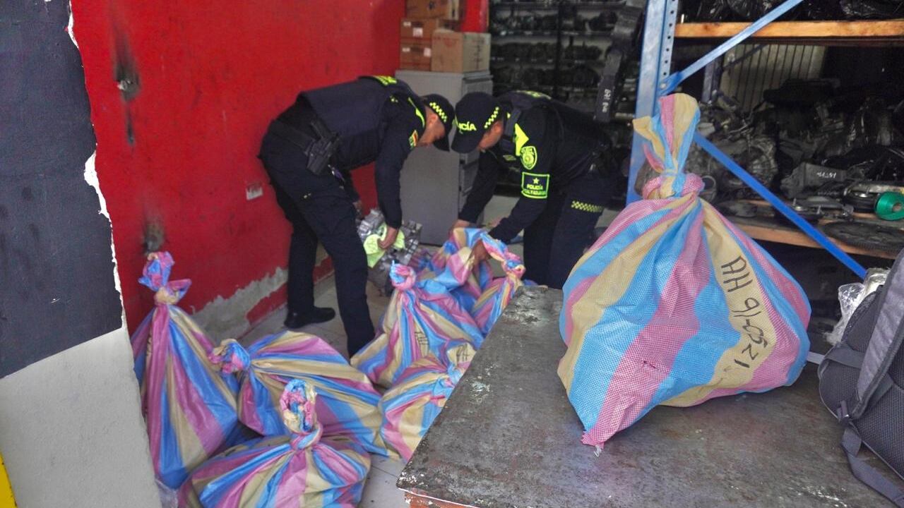 El operativo se llevó a cabo en el barrio Restrepo, ubicado en la localidad de Antonio Nariño, en Bogotá.