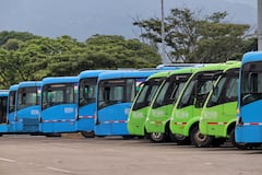 Patio taller del MIO empresa GIT en Bochalema