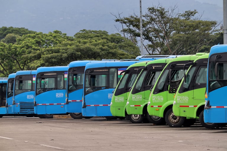 Patio taller del MIO empresa GIT en Bochalema
