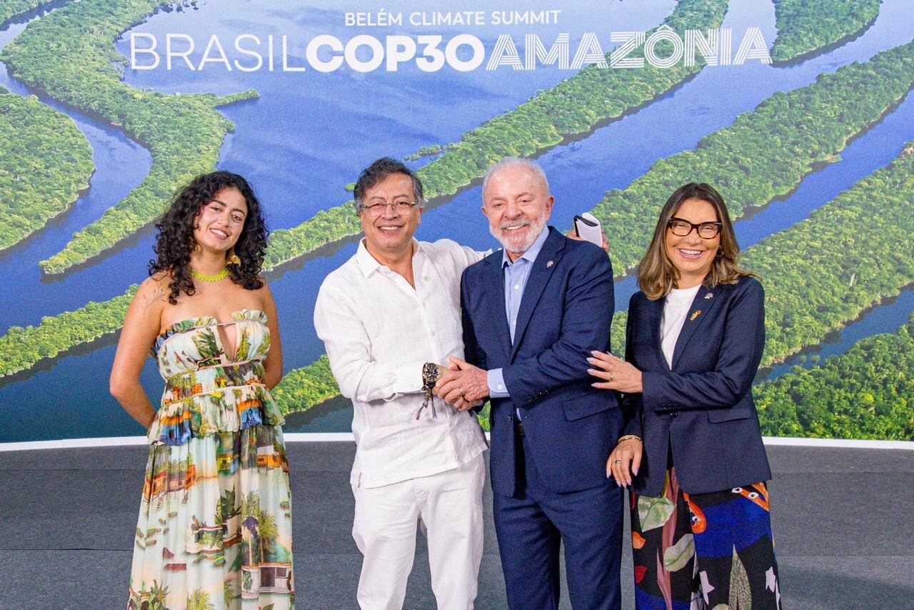 Gustavo Petro está en Brasil para la realización de la COP30.