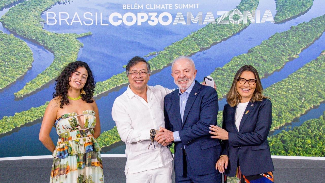 Gustavo Petro está en Brasil para la realización de la COP30.