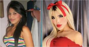 Antes y después de La Barbie Colombiana