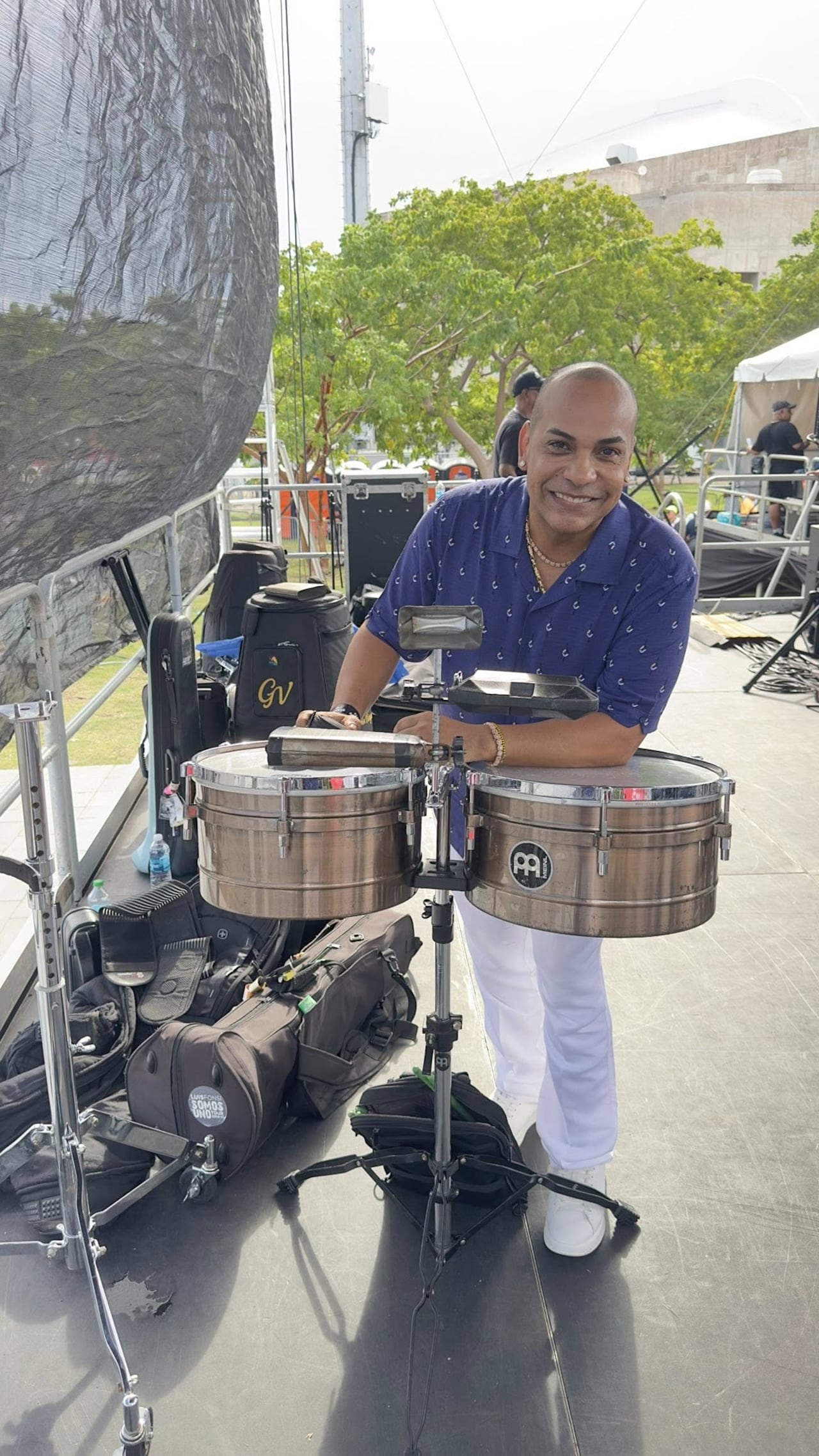 Luder Quiñones cuenta con 32 años de carrera junto a Willy García.