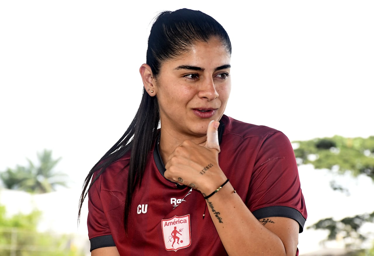 Catalina Usme, futbolista America de Cali.