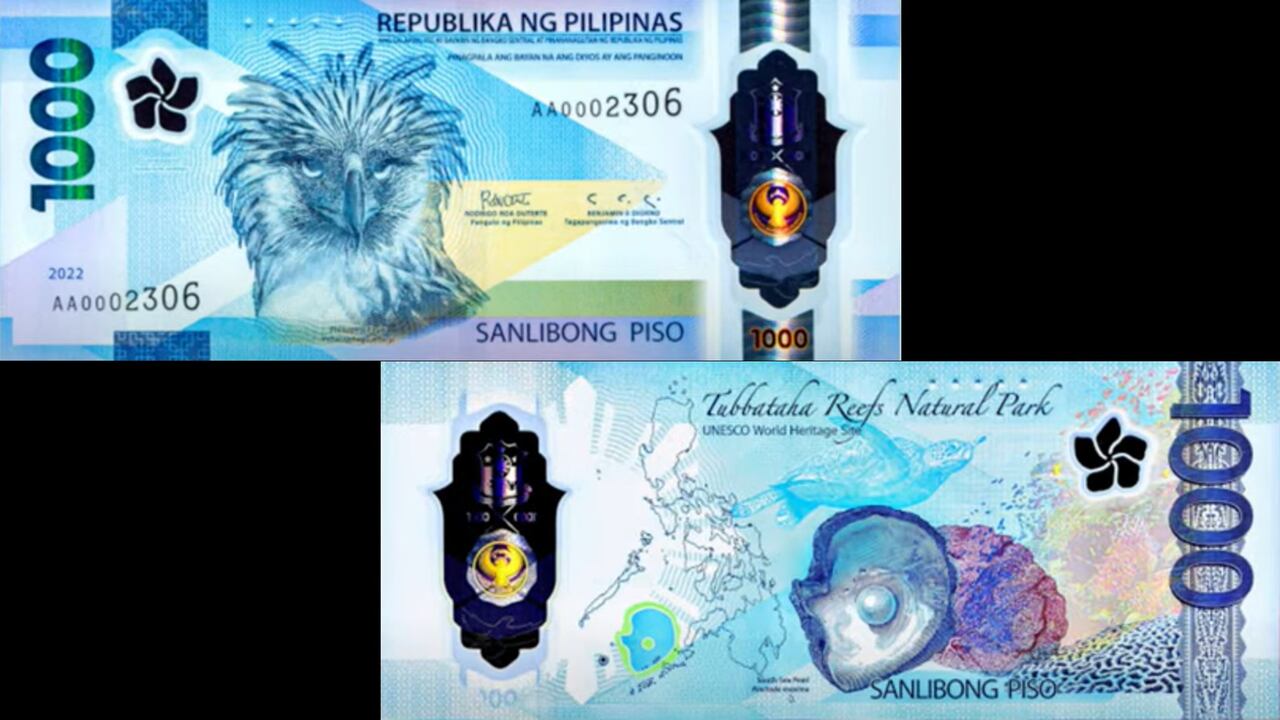 Este fue el billete de 1000 de Filipinas que ganó el título al 'más lindo del mundo'.